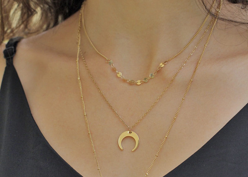 conveniencia Oceanía pasar por alto Dije de media luna como amuleto – Mayfer Joyas