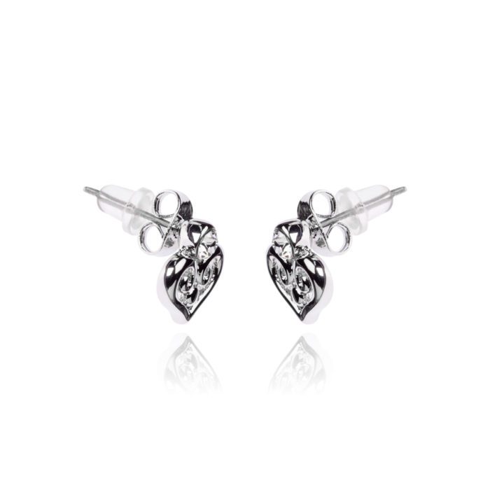 Mayfer, Aretes modelo corazón moderno- Cristal - Imagen 2