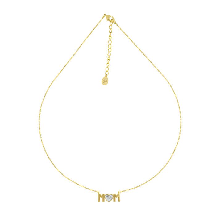 Mayfer, Collar con Dije "Mom"-Dorado - Imagen 2