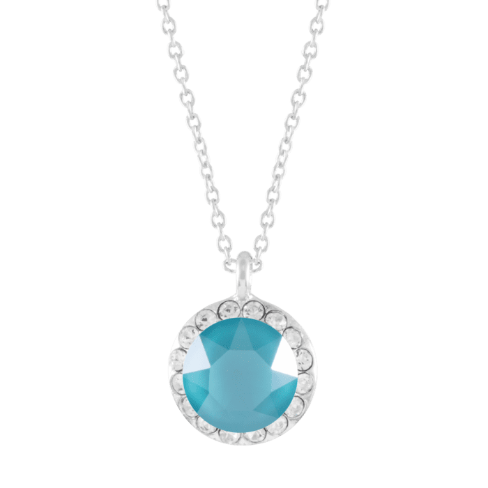Forever Crystals, Dije halo color azul intenso