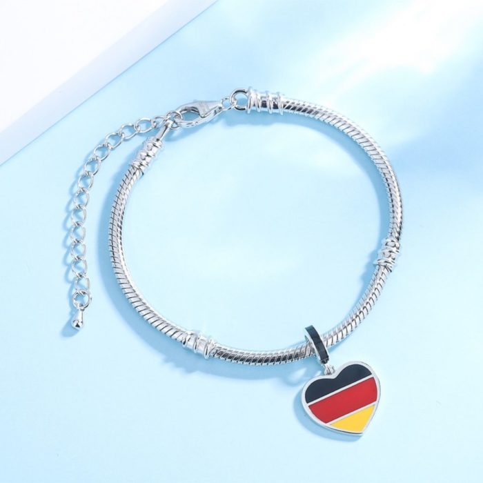 Mayfer, Pulsera de plata .925 para charms - 18 cm - Imagen 4