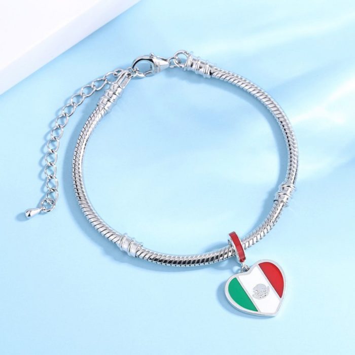 Mayfer, Pulsera de plata .925 para charms - 18 cm - Imagen 3