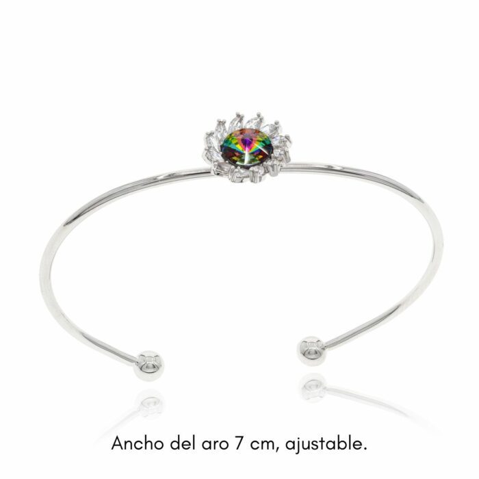 Mayfer,Brazalete modelo margarita - Verde - Imagen 3
