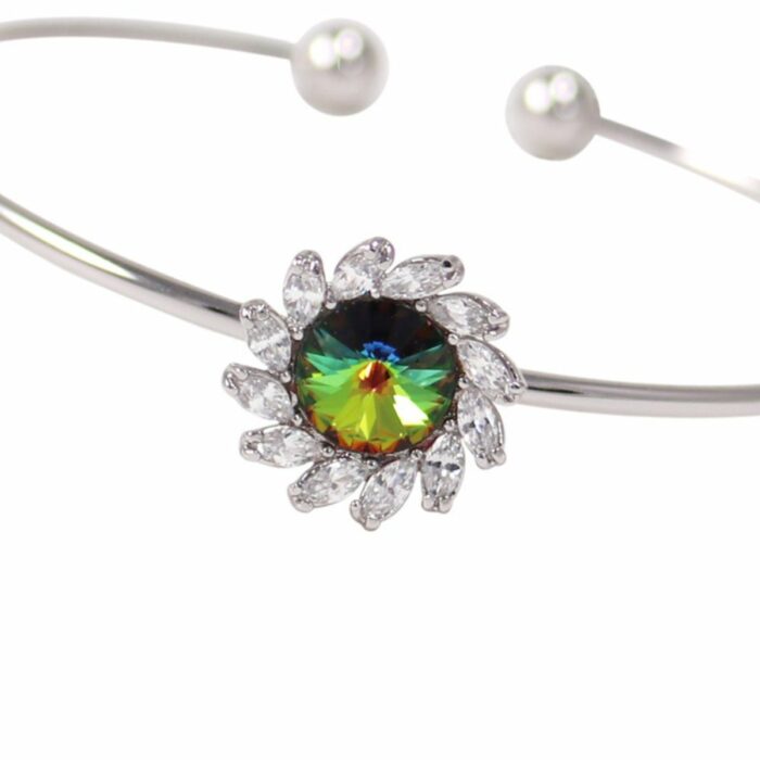 Mayfer,Brazalete modelo margarita - Verde - Imagen 2