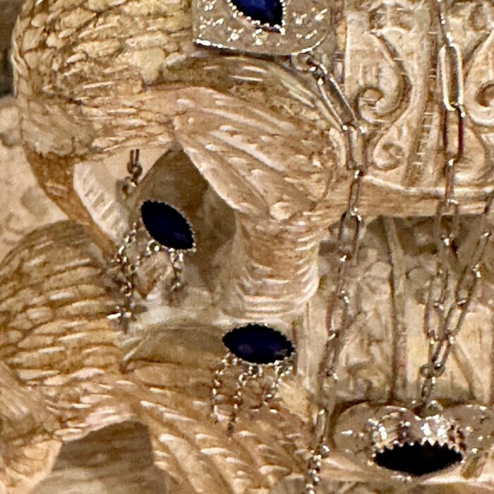 Mayfer, Aretes con dijes de la buena suerte colección Mood- Plateado - Imagen 4