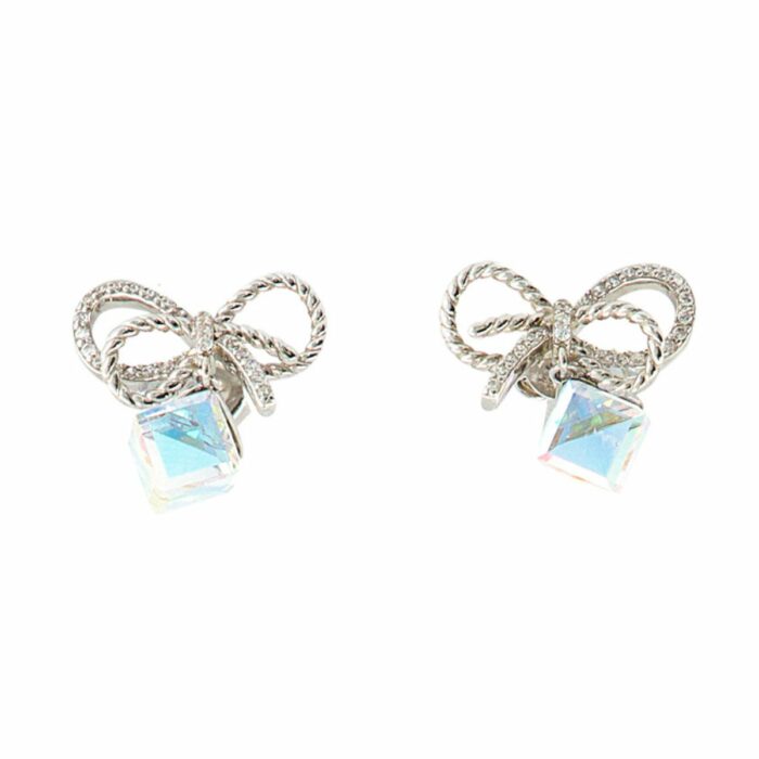 Mayfer,Aretes modelo lazo - Tornasol