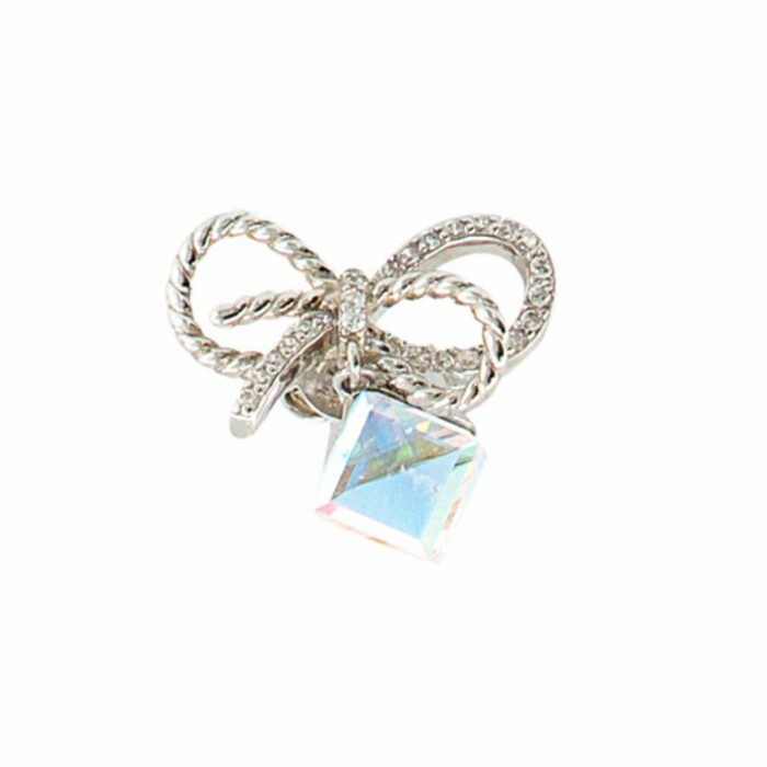 Mayfer,Aretes modelo lazo - Tornasol - Imagen 3