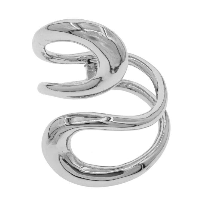 Mayfer, Pulsera maxi - Plateado.