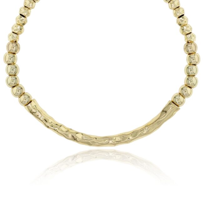 Mayfer,Choker  modelo de esferas - Dorado. - Imagen 3